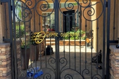Hand-forged-small-iron-doors-and-gates